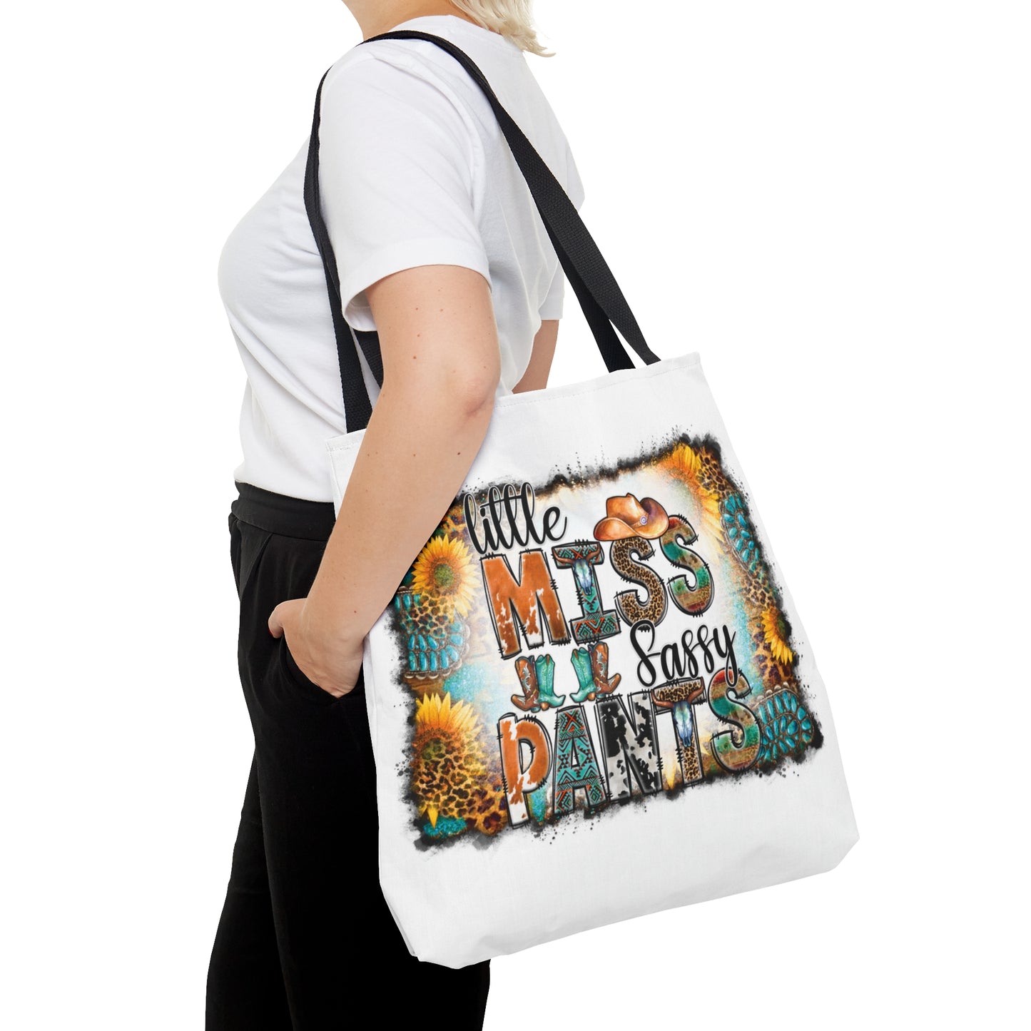 Tote Bag, Western, Little Miss Sassy Pants