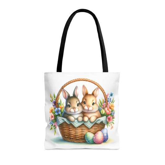 Tote Bag, Easter, Rabbit, Personalised/Non-Personalised Tote bag