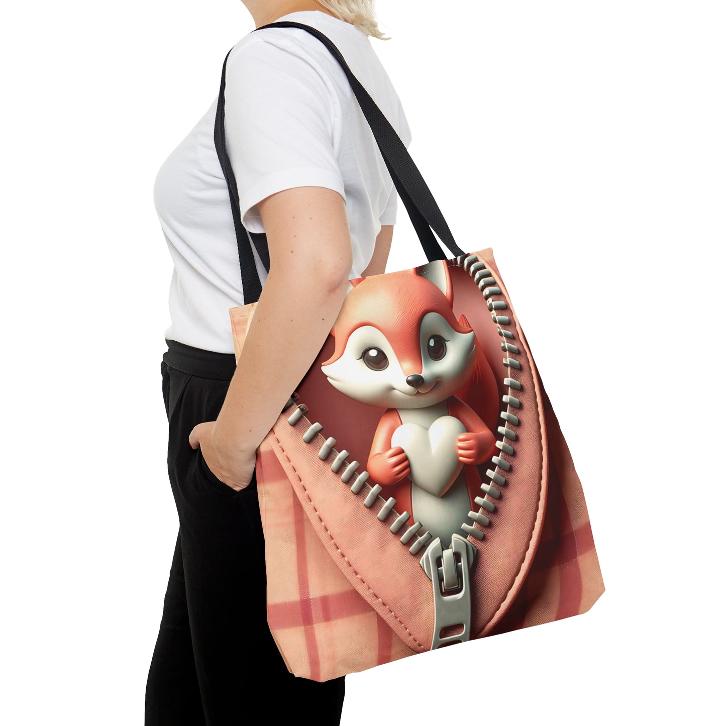 Tote Bag, Fox, Personalised/Non-Personalised Tote bag