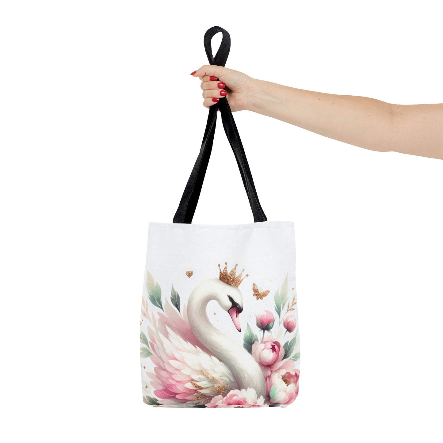 Tote Bag, Swan, Personalised/Non-Personalised Tote bag