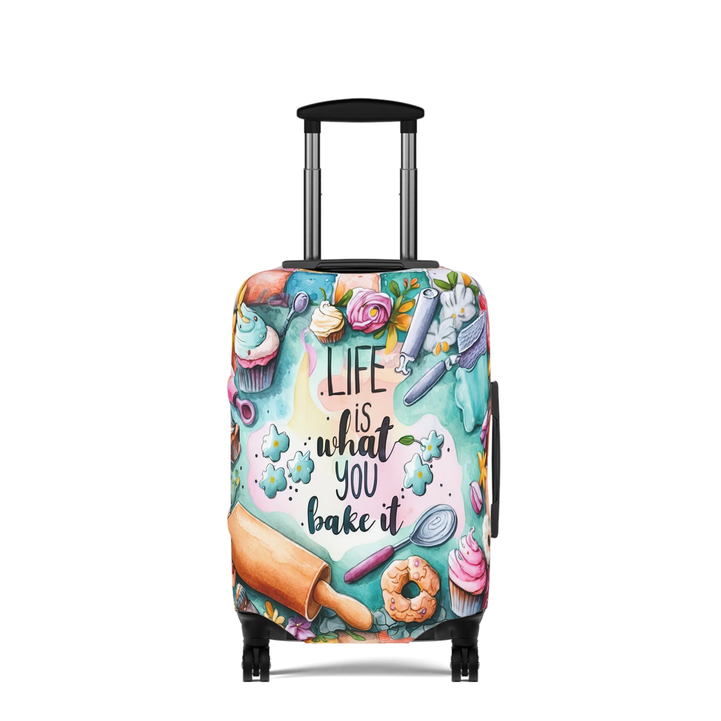 Luggage Cover, Baking, Life is what you bake it, awd-1762