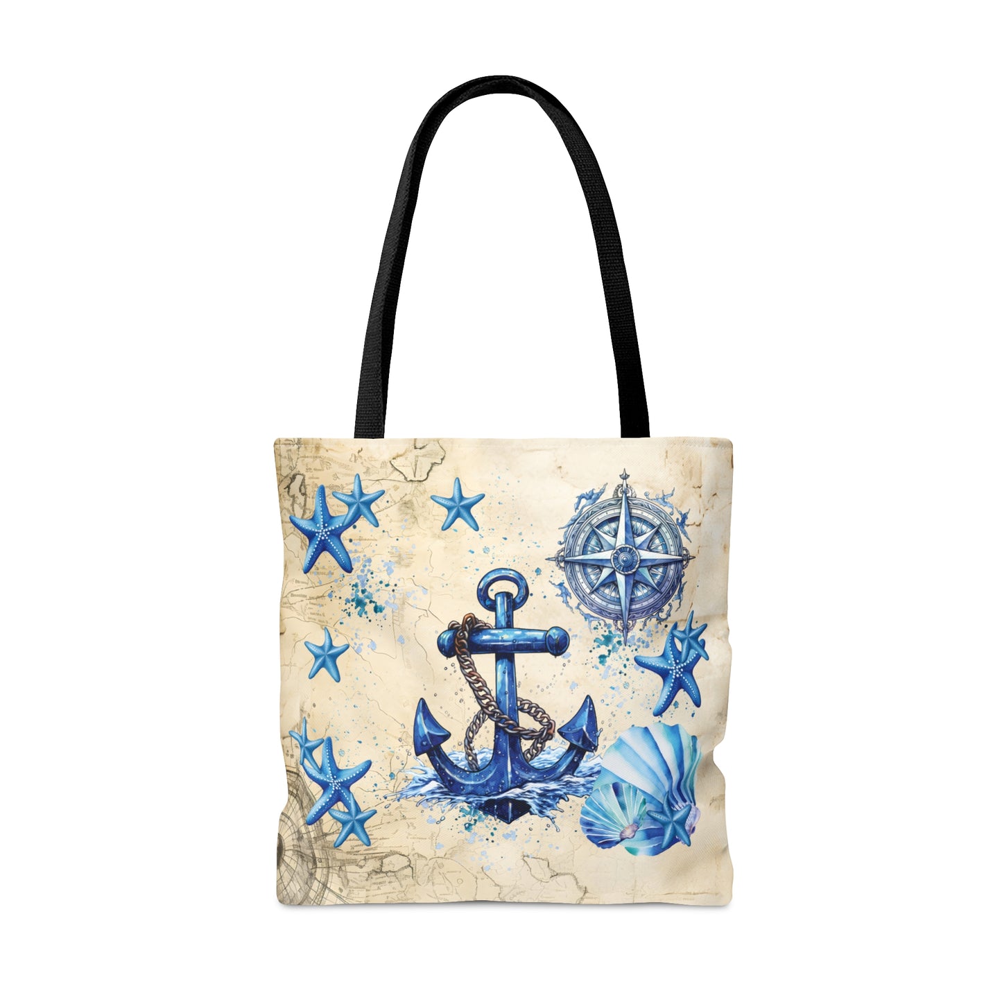 Tote Bag, Nautical bag, Beach Tote Bag