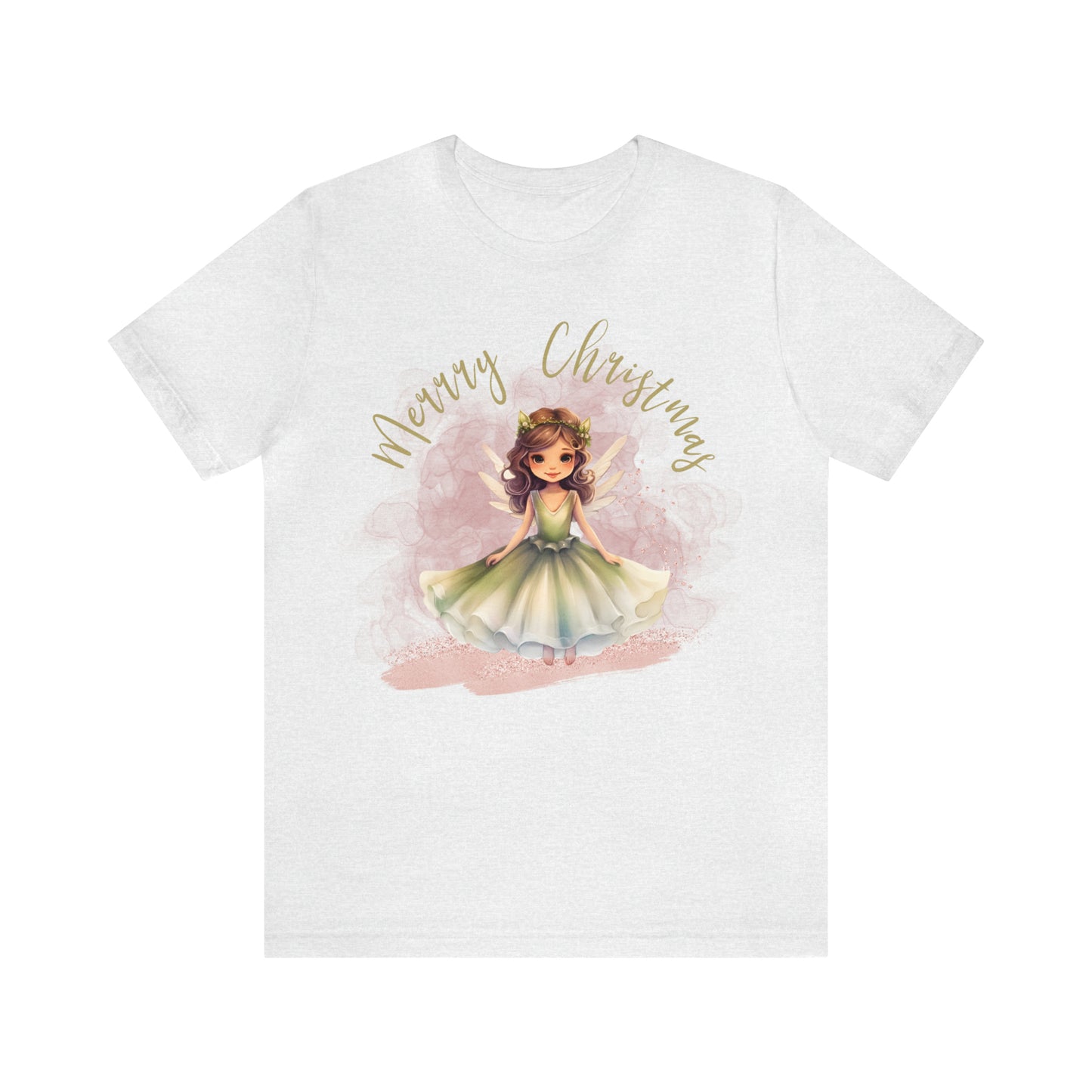 Unisex Jersey Short Sleeve Tee Christmas, Women's Fairy T-shirt A-00006