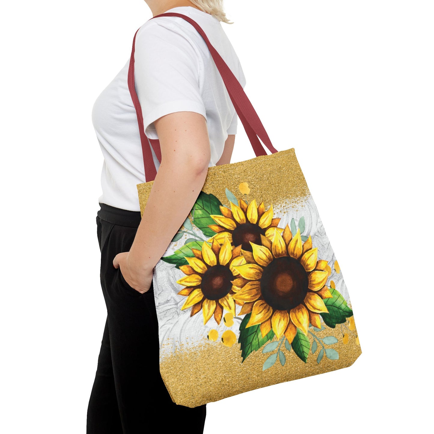 Tote Bag, Sunflowers, Tote bag