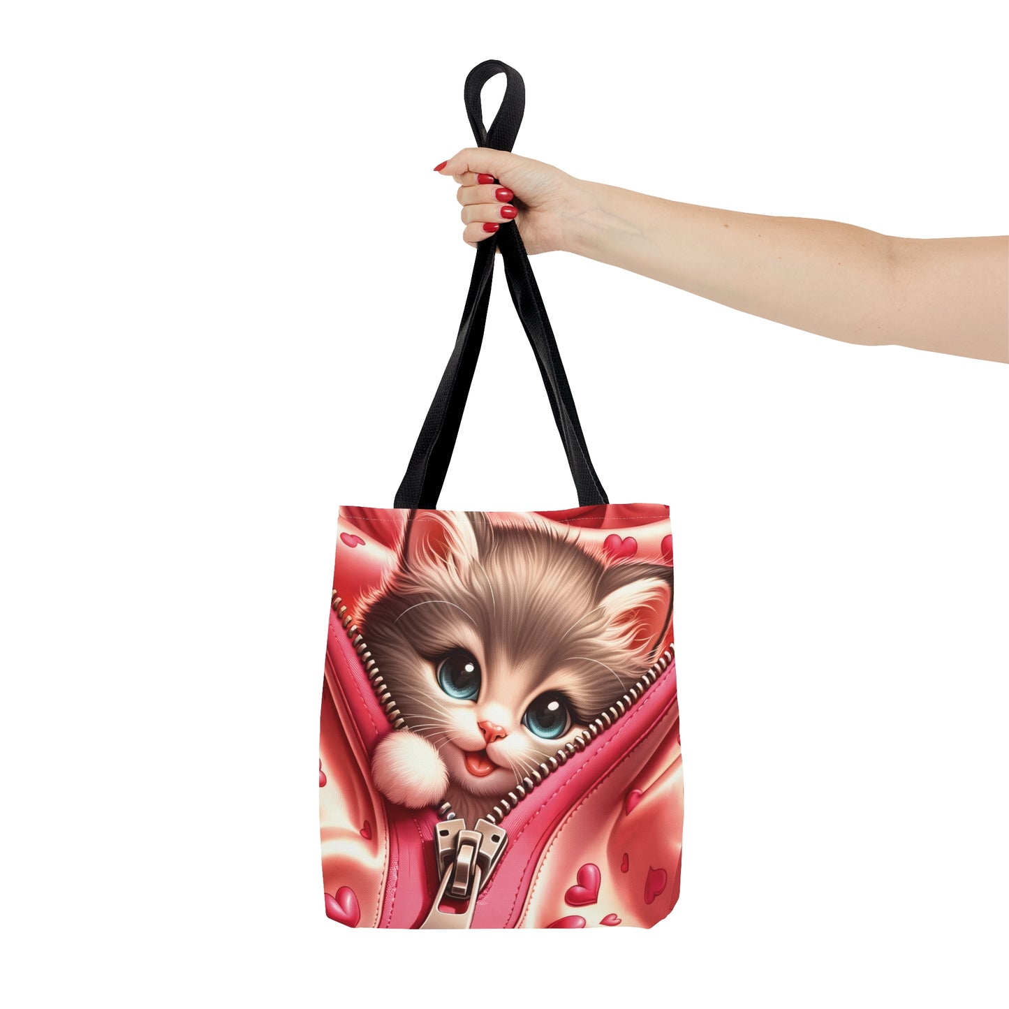 Tote Bag, Cat, Personalised/Non-Personalised Tote bag