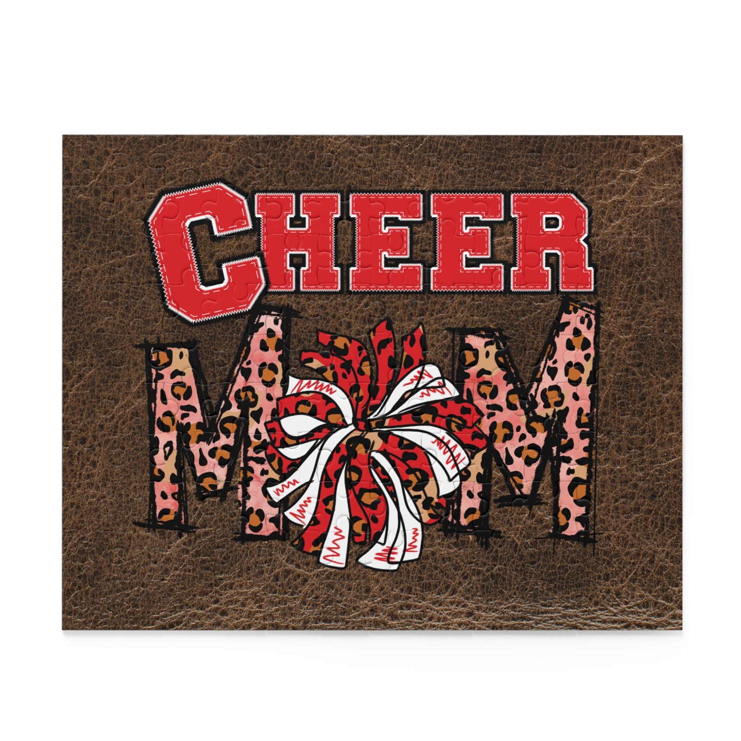 Personalised/Non-Personalised Puzzle, Cheer Mom (120, 252, 500-Piece)