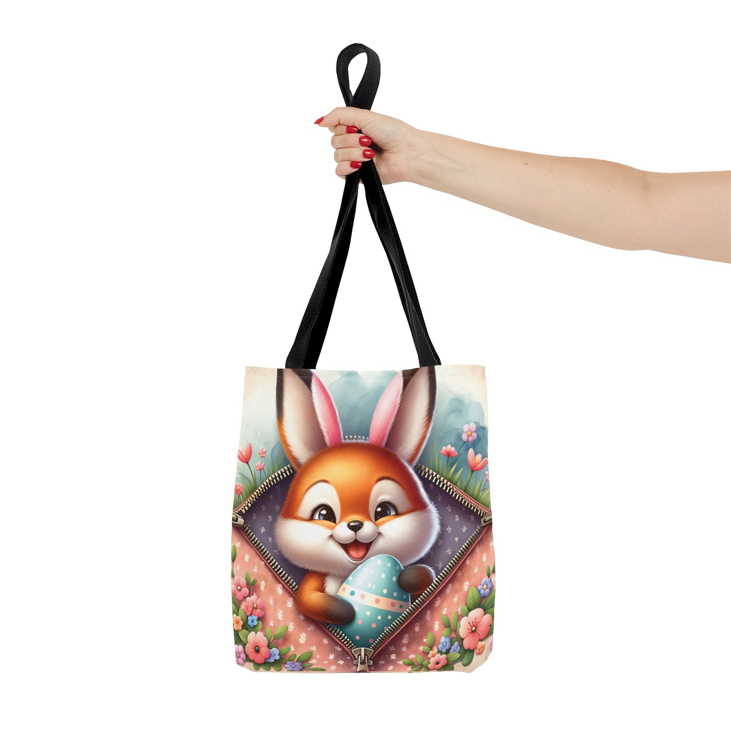 Tote Bag, Easter, Cute Rabbit, Personalised/Non-Personalised Tote bag