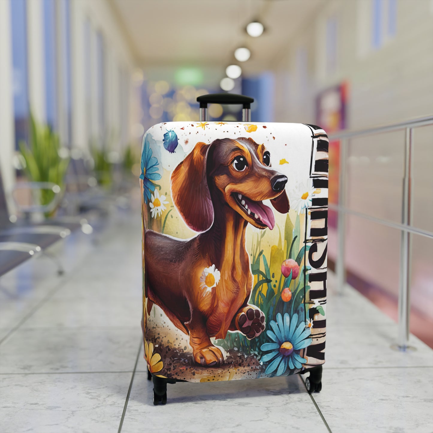 Luggage Cover, Dachshund, awd-1652