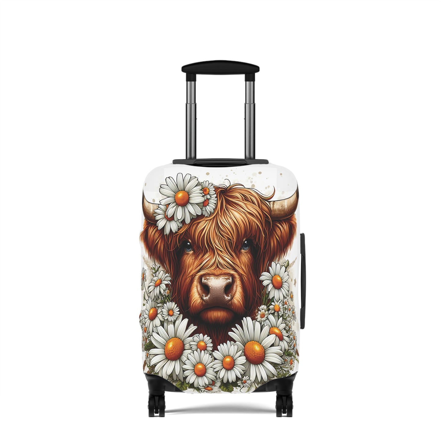 Luggage Cover, Highland Cow, awd-436