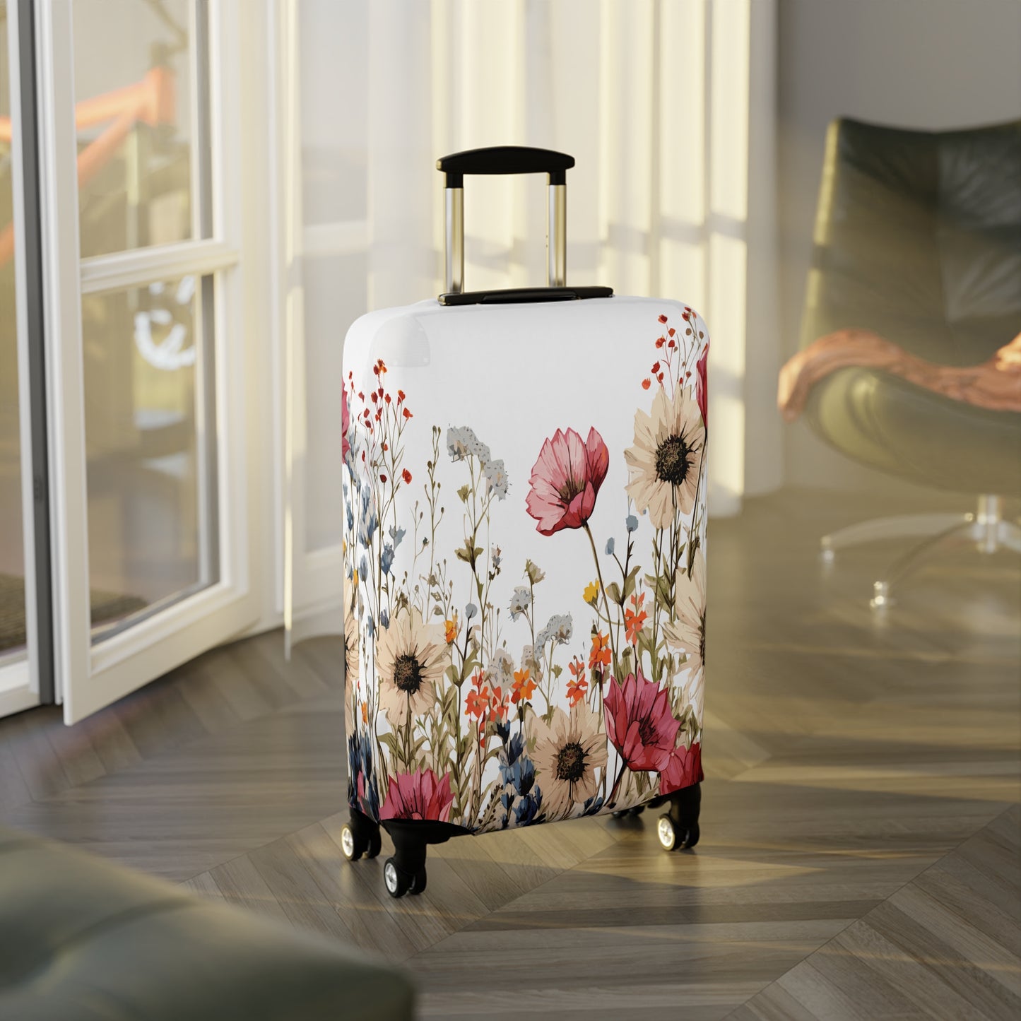 Luggage Cover, Floral, awd-314