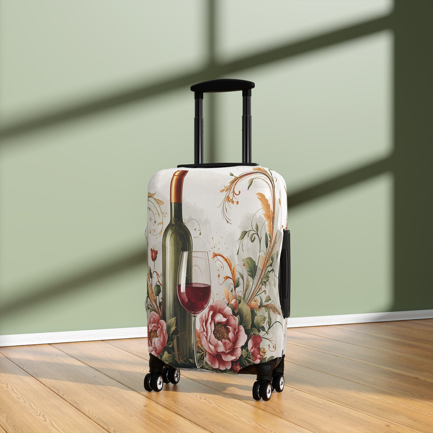 Luggage Cover, Wine and Roses, awd-1767