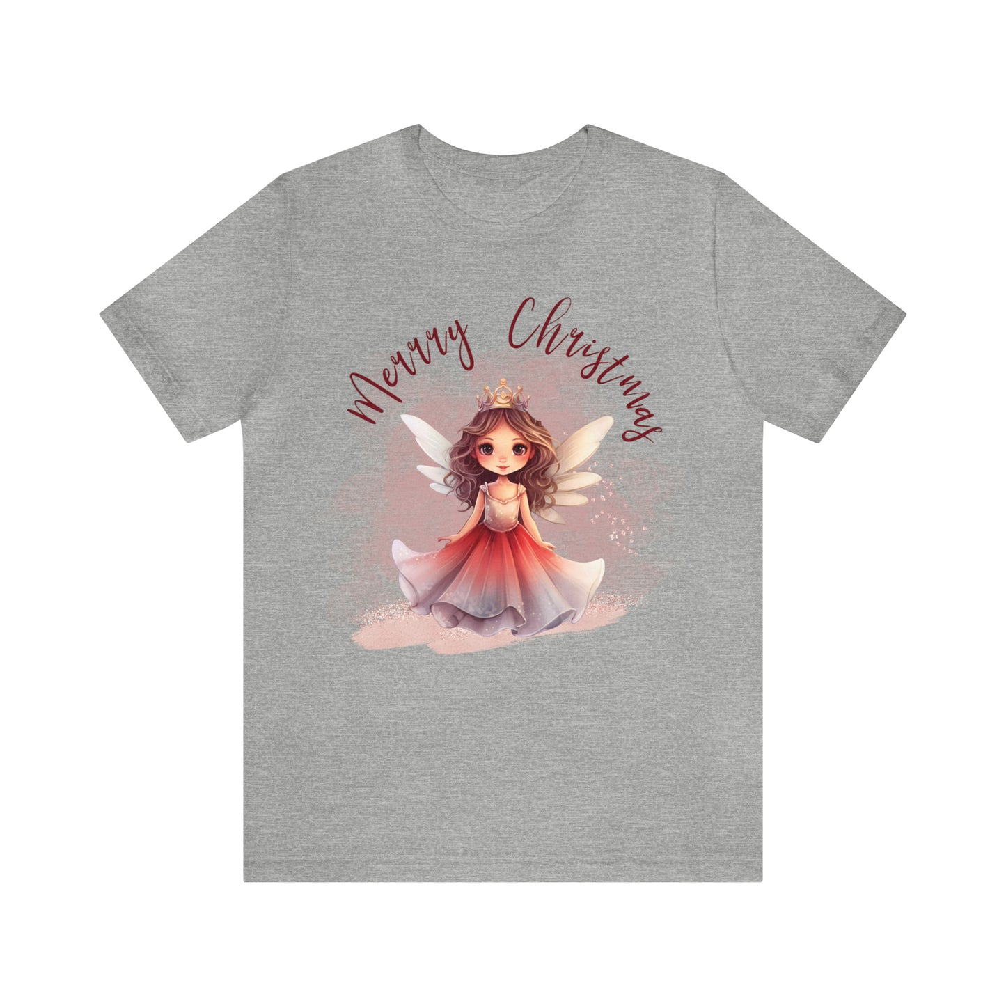 Unisex Jersey Short Sleeve Tee Christmas, Women's Fairy T-shirt A-00009