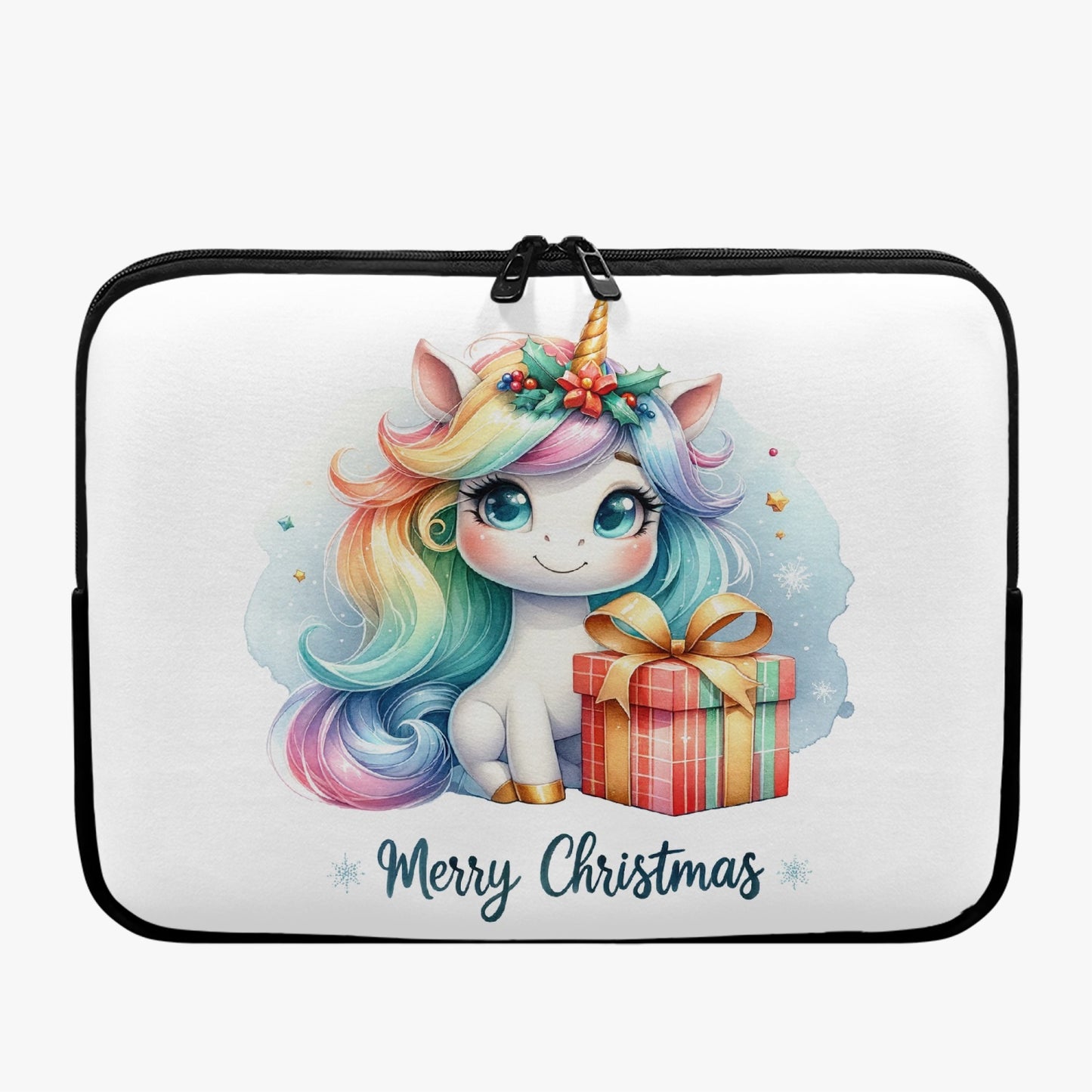 Laptop Sleeve - without handles - Christmas, Unicorn