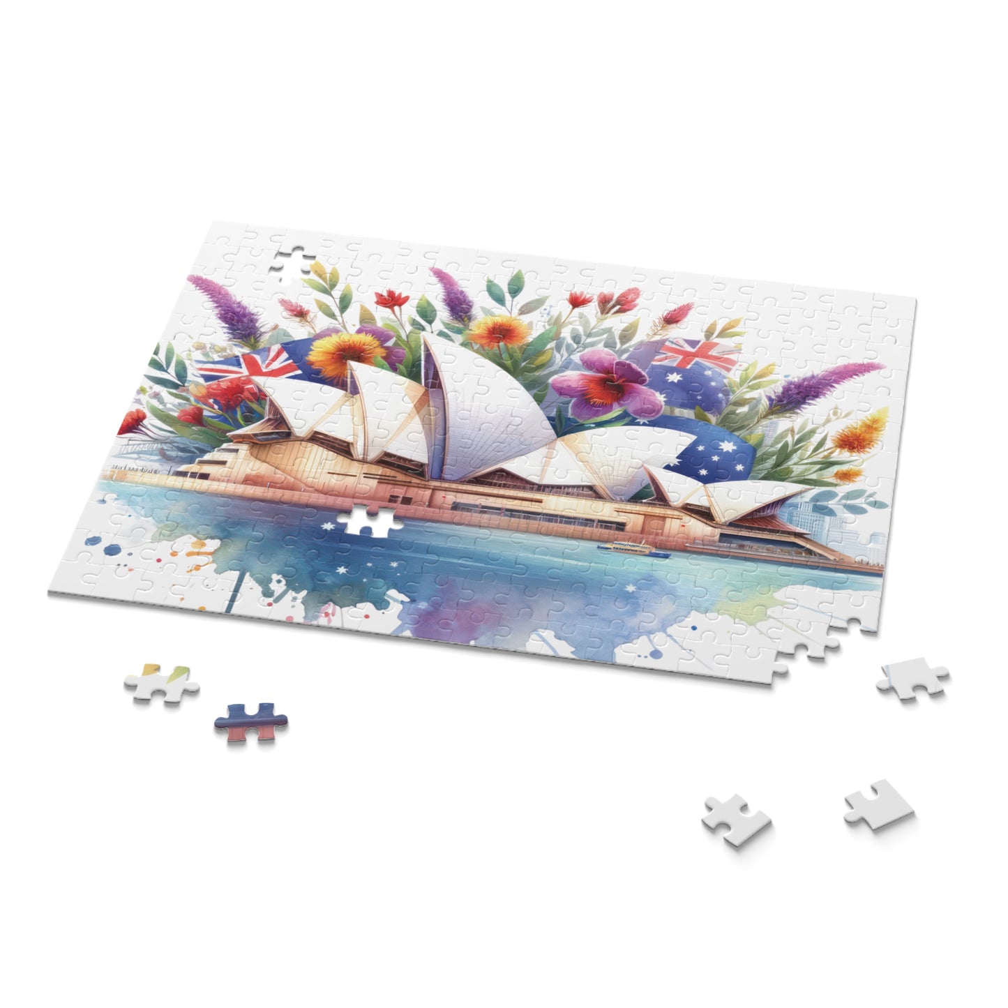 Personalised/Non-Personalised Puzzle, Sydney Opera House (120, 252, 500-Piece)