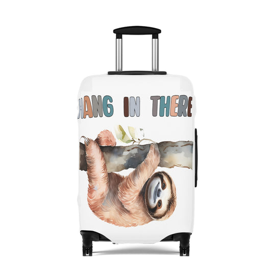 Luggage Cover, Sloth, Hang in there, awd-1058