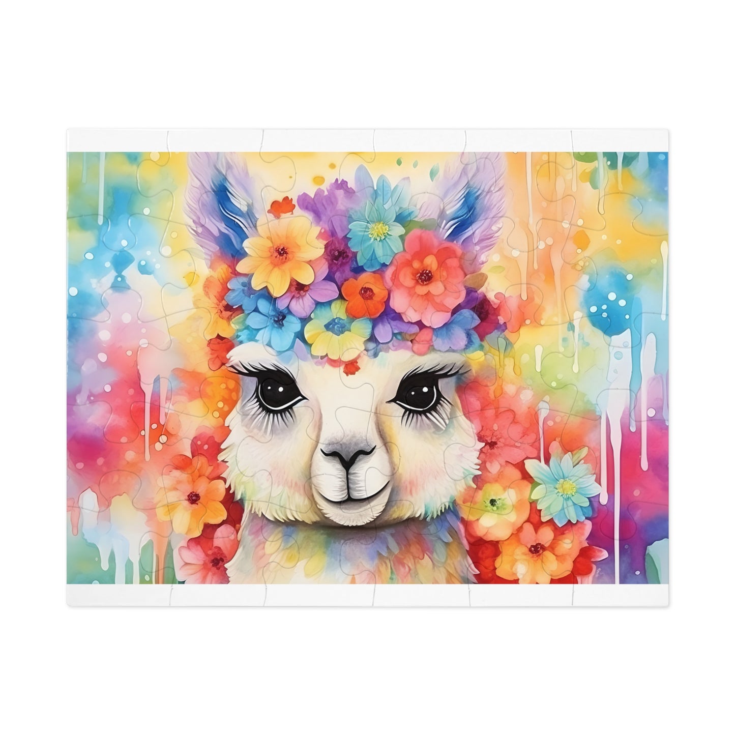 Jigsaw Puzzle, Llama, Personalised/Non-Personalised (30, 110, 252, 500,1000-Piece)