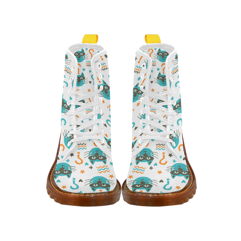 funny cats in masks Martin Boots For Women Model 1203H