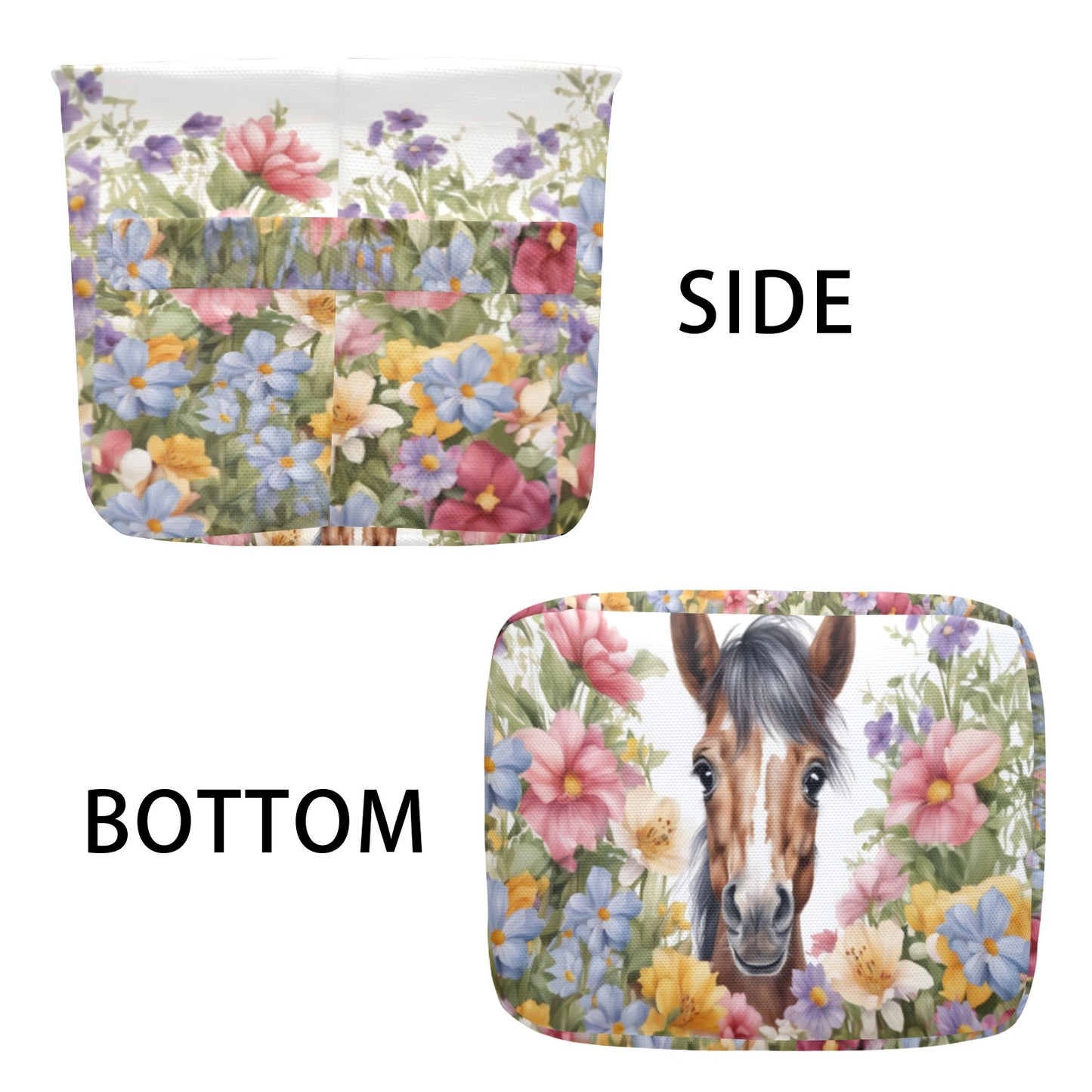 Horse awd305 Fabric Storage Basket