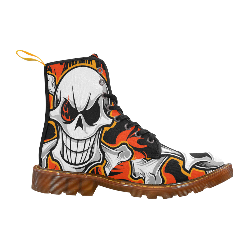 skull Martin Boots For Men Model 1203H