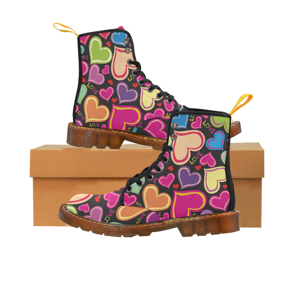 Martin Boots For Women colour love