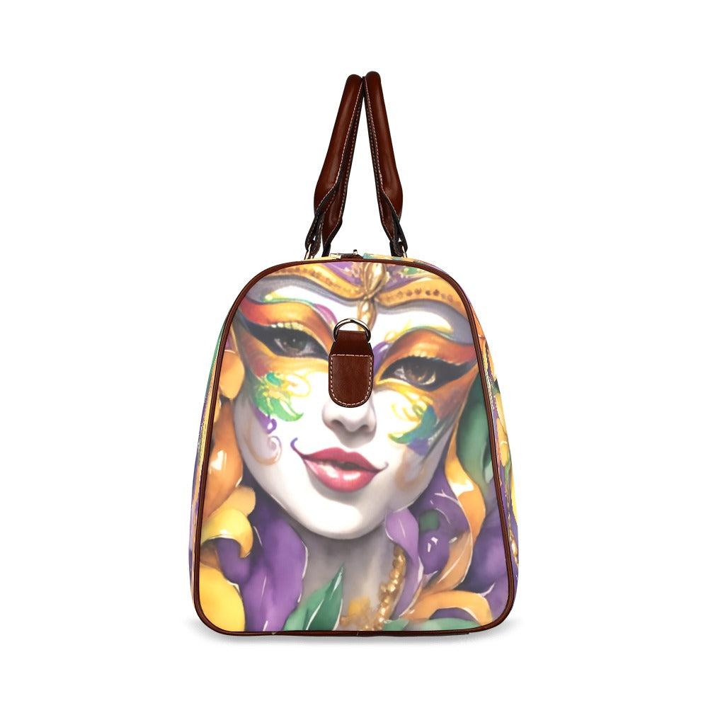Mardi Gras awd442 Waterproof Travel Bag/Small (Model 1639)