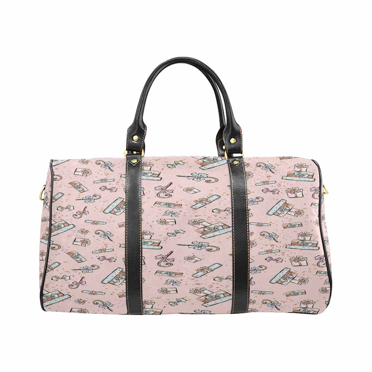 Pink Christmas  Travel Bag