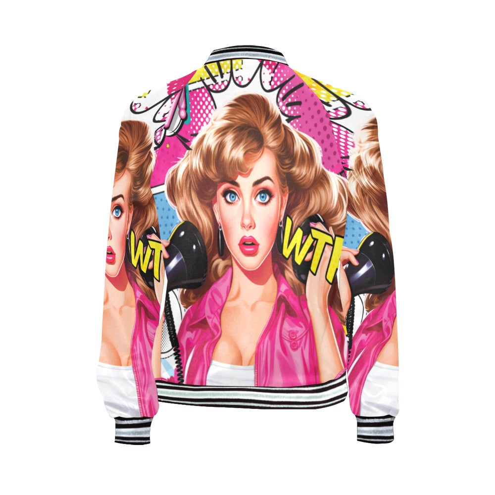 Pop art awd444 Bomber Jacket for Women