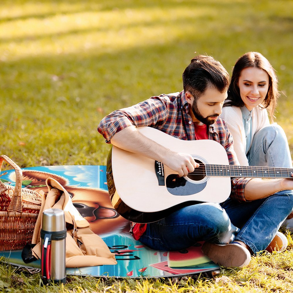 Round Picnic Mat Round outdoor picnic mat