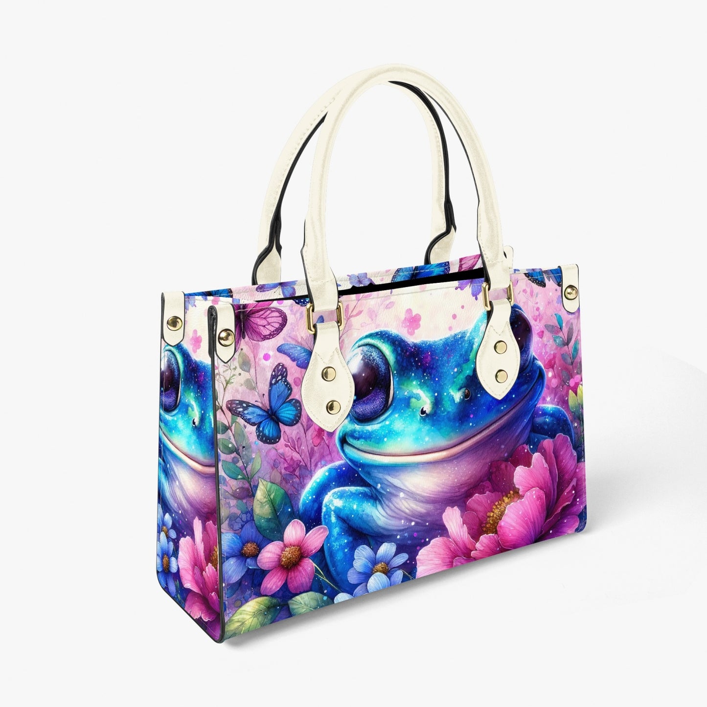 Women's Tote Bag - Long Strap - Frog