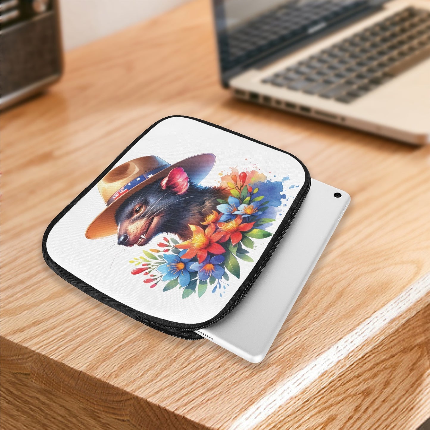 Tablet Sleeve - Australian Animals - Tasmanian Devil