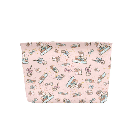 Pink Christmas Presents 50 Fabric Storage Basket