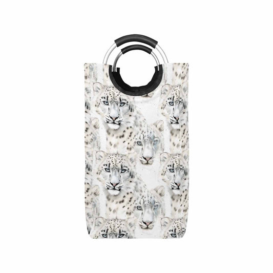 Leopard  Square Laundry Basket