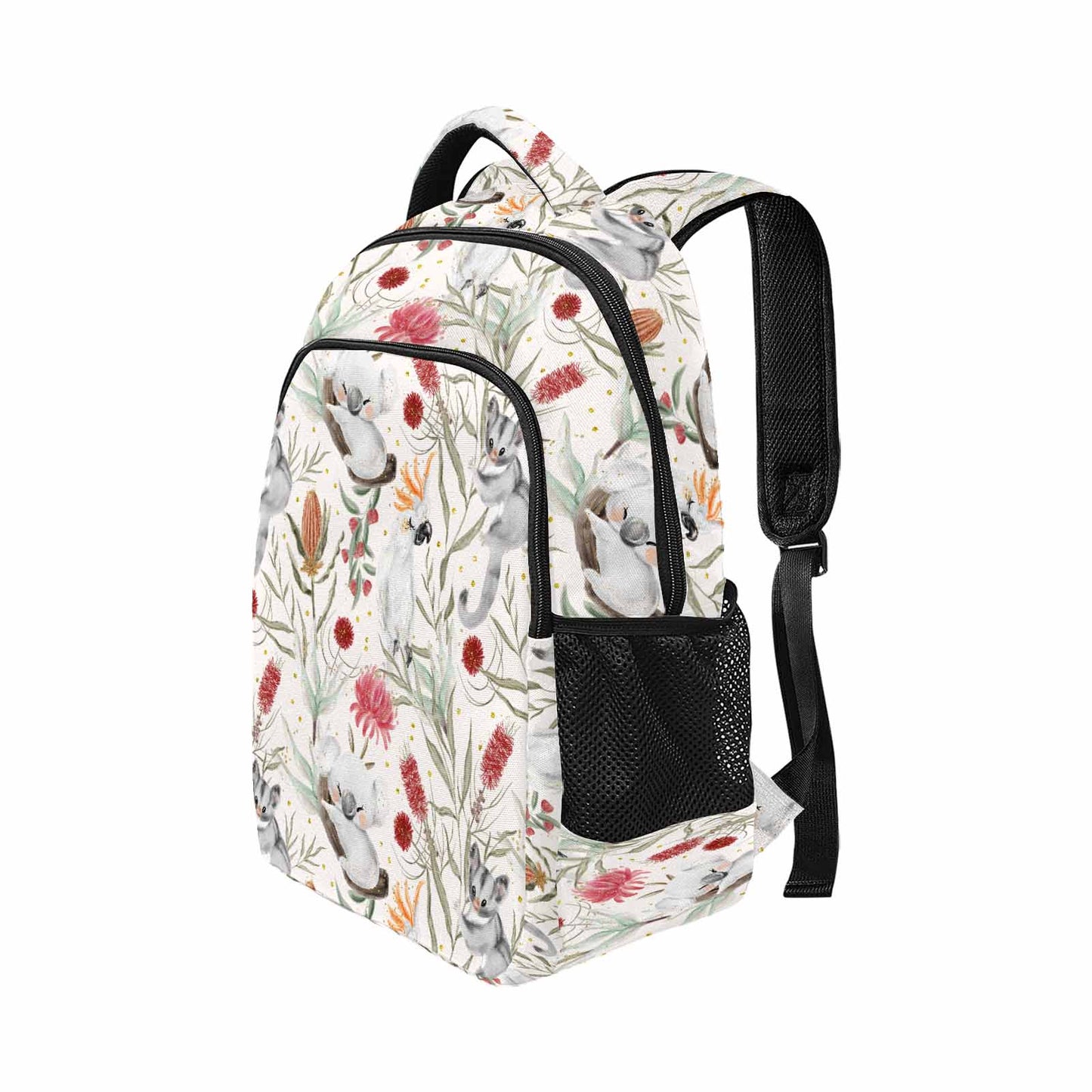 Australian Animals, Koala Cockatoo and Sugar Glider  Multifunction Backpack (1731)