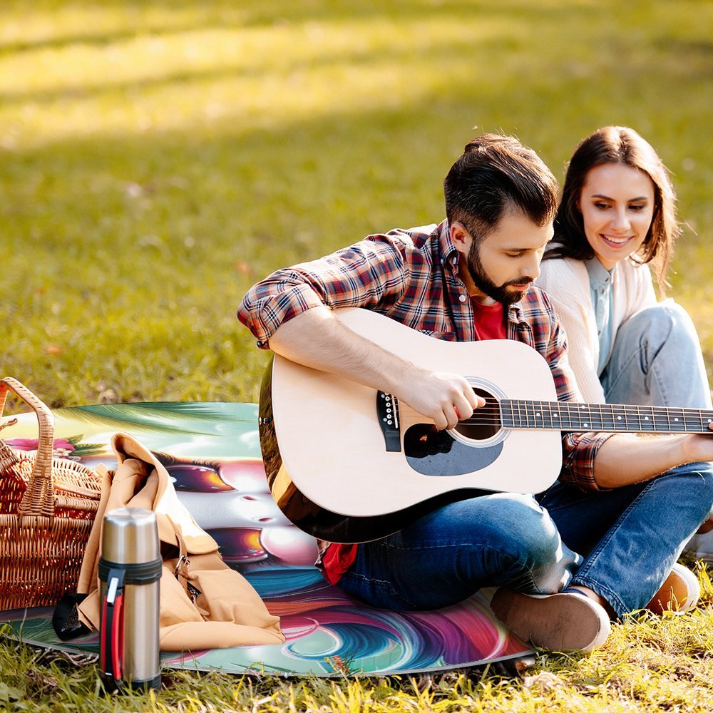 Round Picnic Mat Round outdoor picnic mat