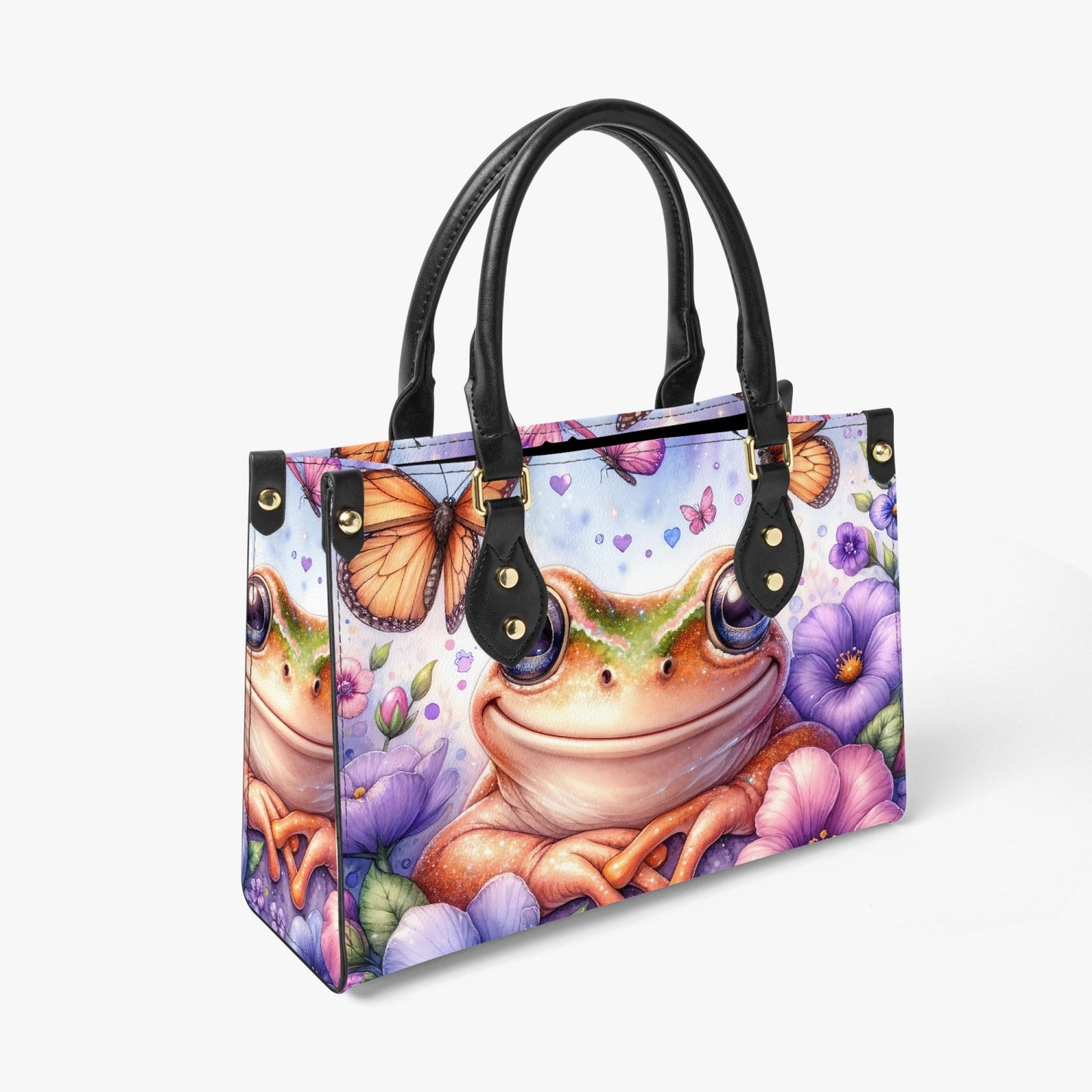 Women's Tote Bag - Long Strap - Frog