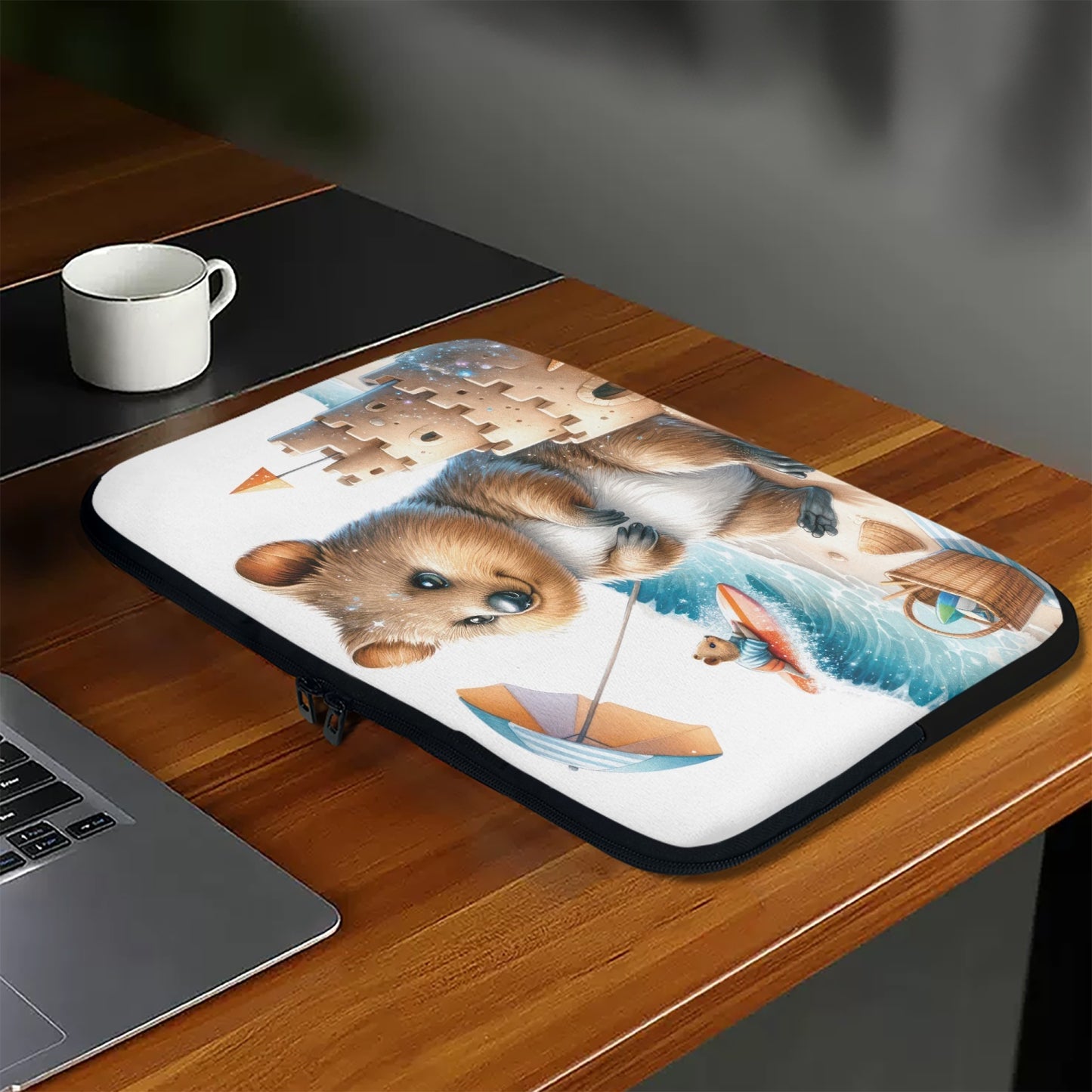 Laptop Sleeve - without handles - Australian Animals - Quokka