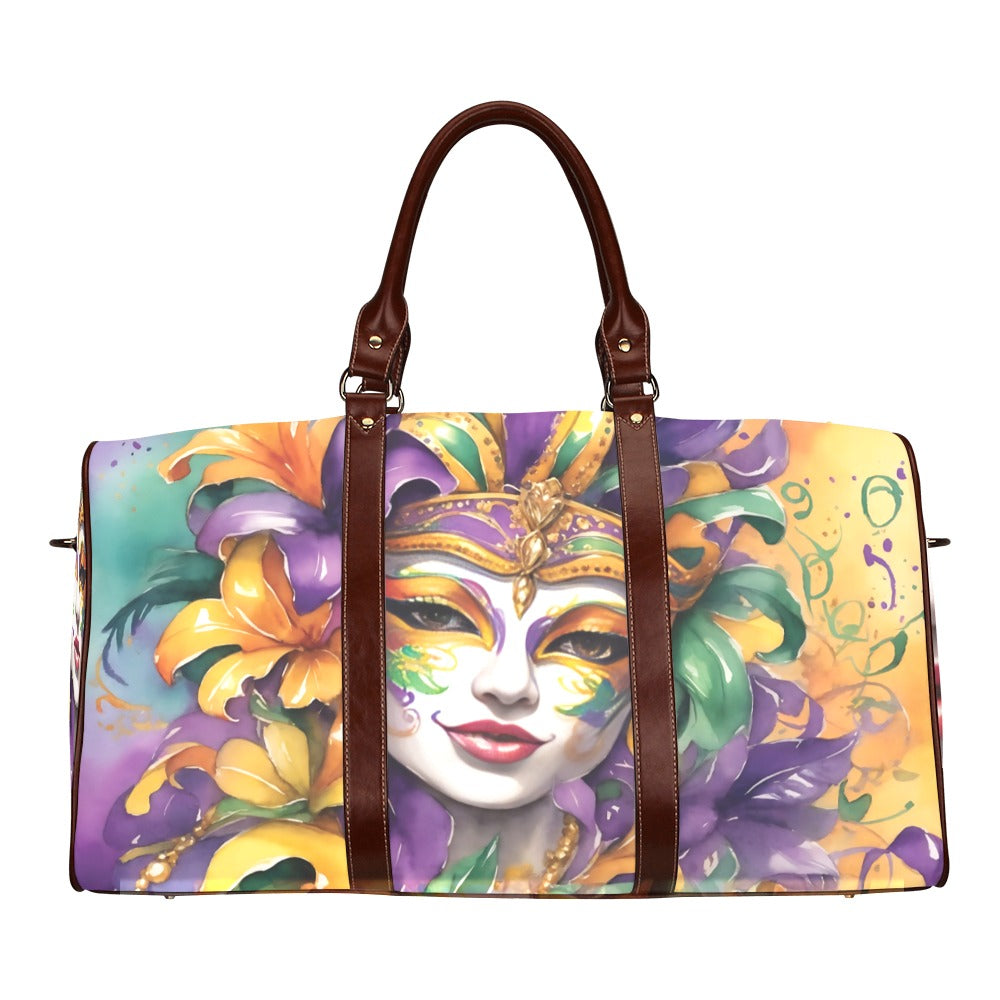 Mardi Gras awd442 Waterproof Travel Bag/Small (Model 1639)