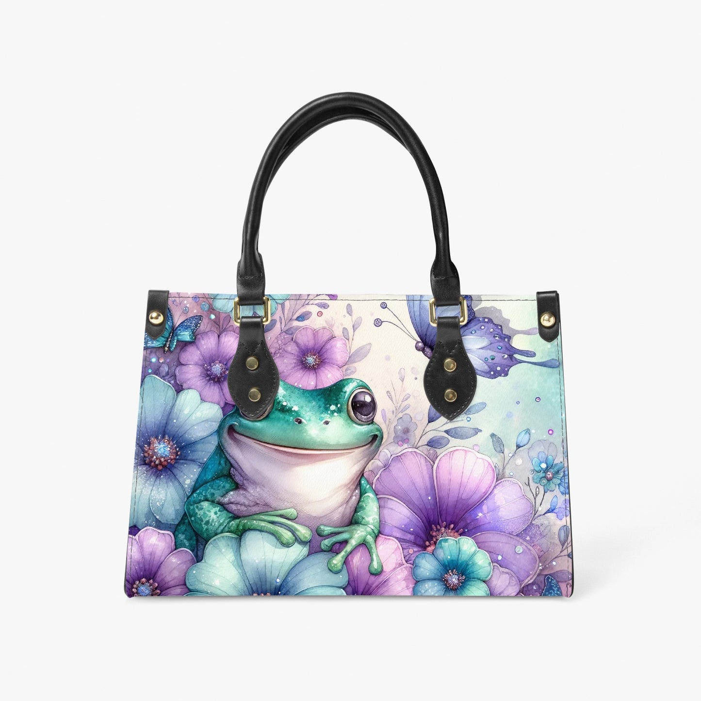 Women's Tote Bag - Long Strap - Frog