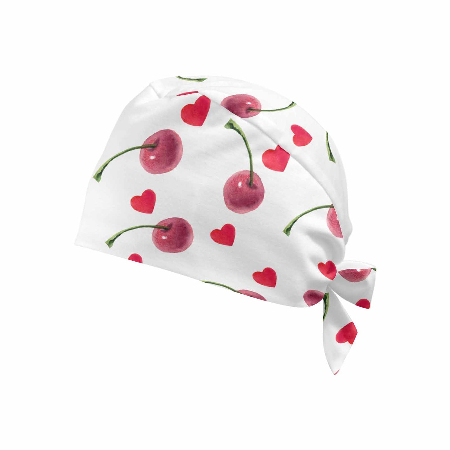 Nurse Scrub Cap Love Cherries  Scrub Cap