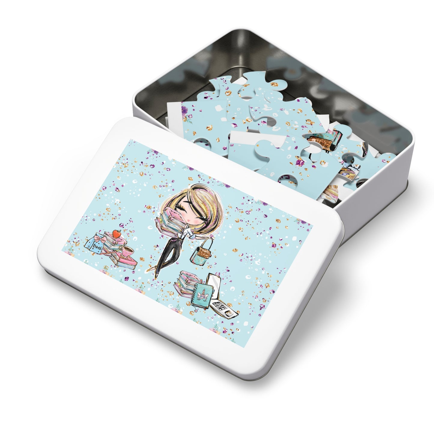 Jigsaw Puzzle, Teacher, Personalised/Non-Personalised (30, 110, 252, 500,1000-Piece)