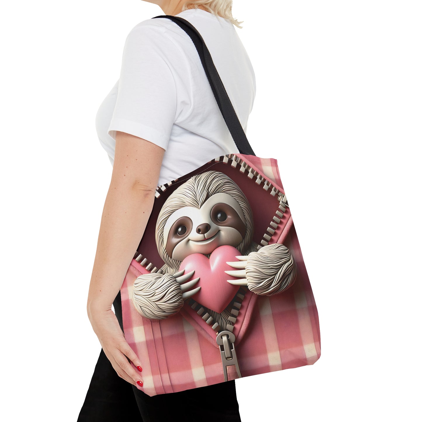 Tote Bag, Sloth, Personalised/Non-Personalised Tote bag