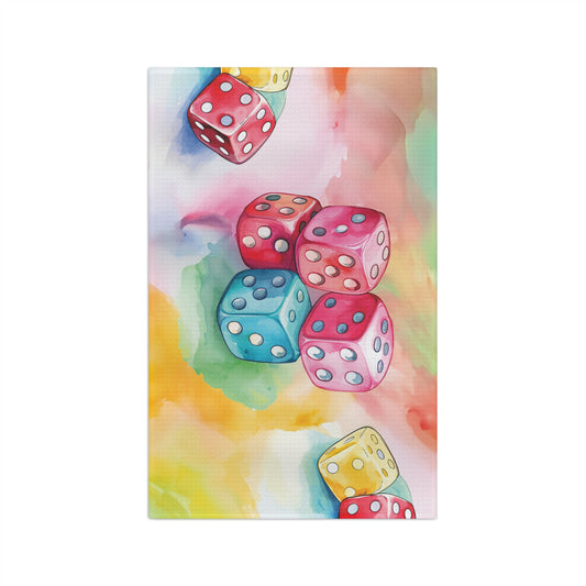 Microfiber Tea Towel Dice