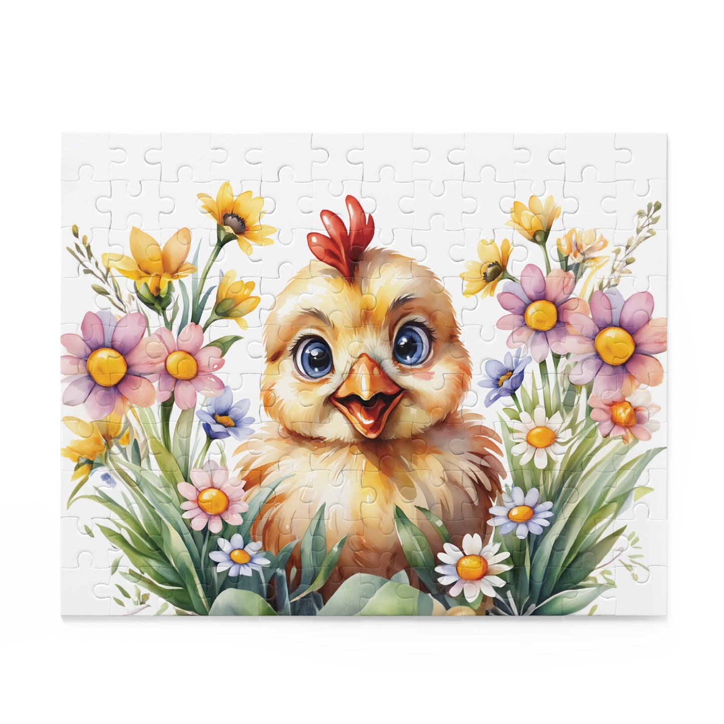 Personalised/Non-Personalised Puzzle, Chicken (120, 252, 500-Piece)