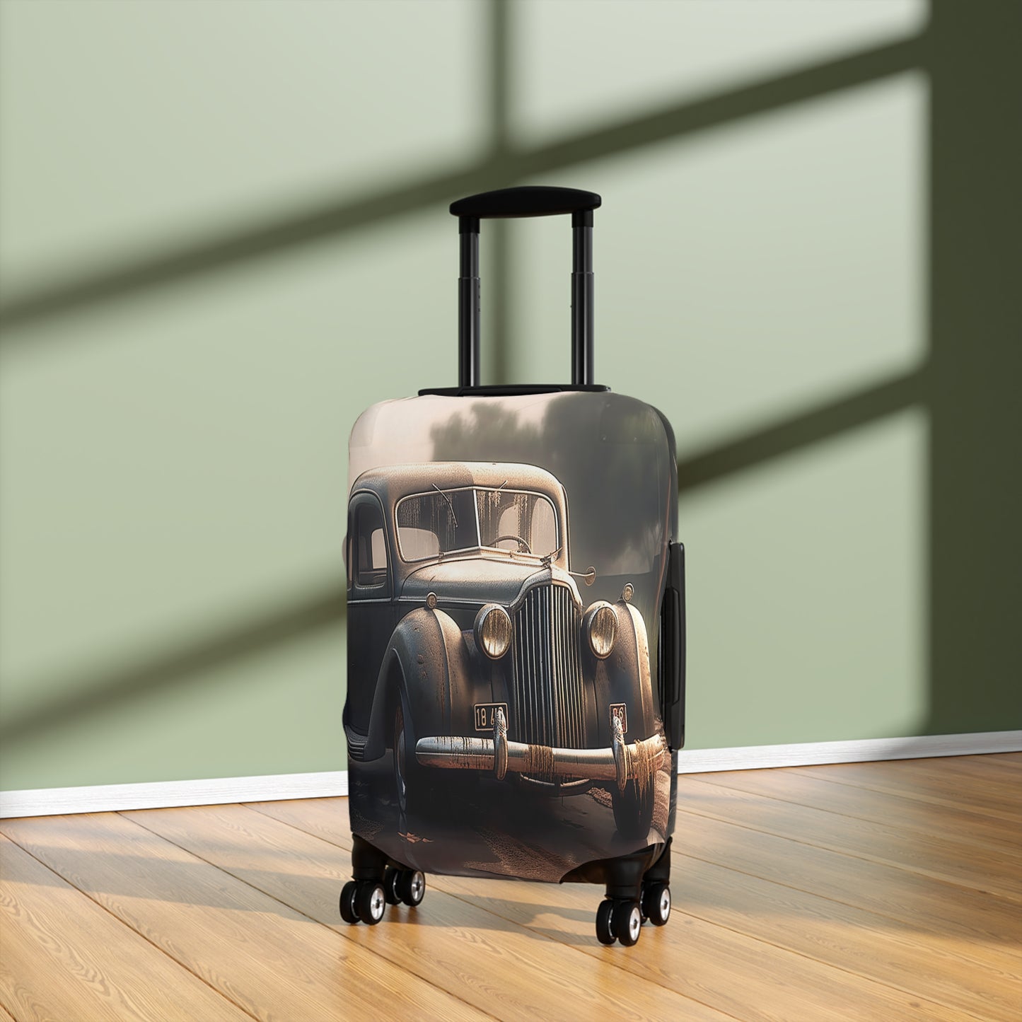 Luggage Cover, Vintage Car, awd-330