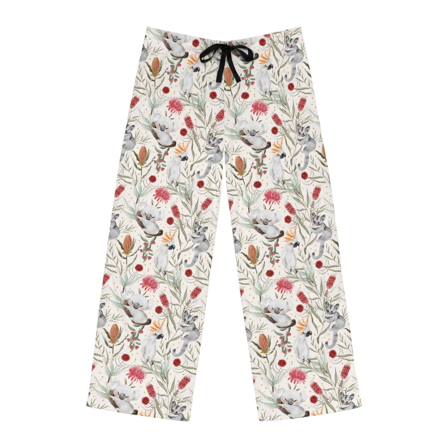 Men's Pyjama Pants, Australian Animals, Sleepwear Bottoms