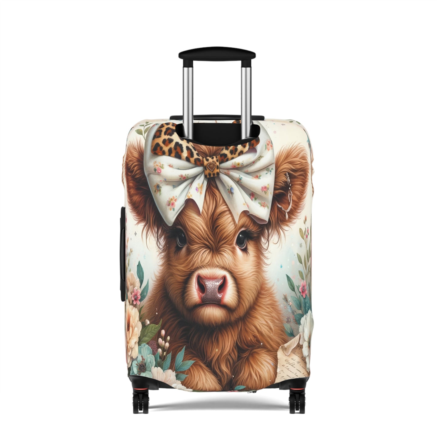 Luggage Cover, Highland Cow, awd-5002