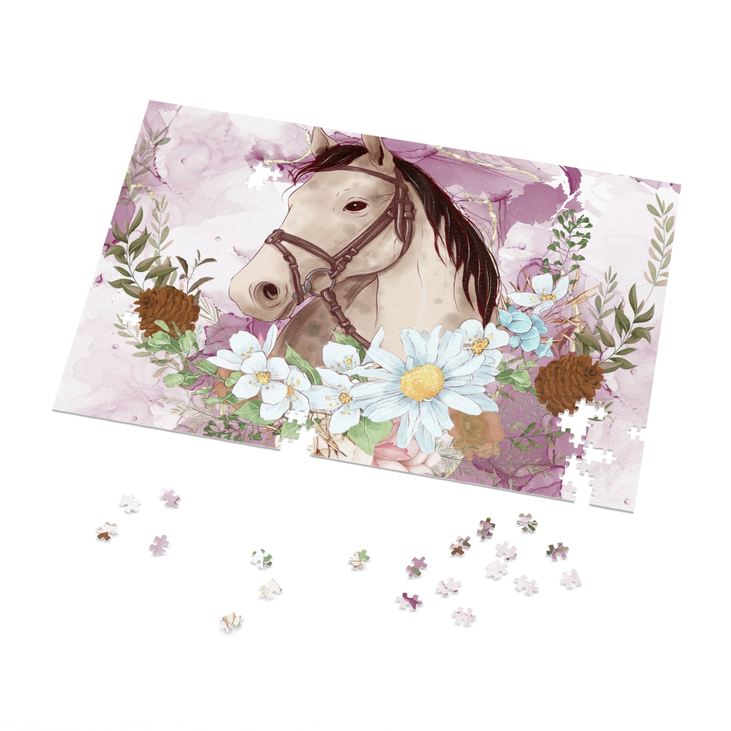 Jigsaw Puzzle, Horse, Personalised/Non-Personalised (30, 110, 252, 500,1000-Piece)