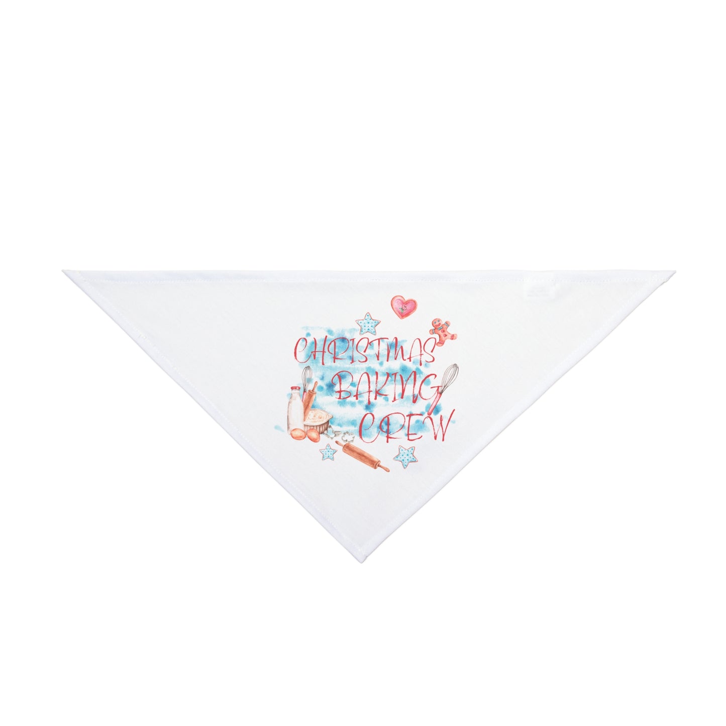 Bandana, Christmas Baking Crew, Christmas Pet Bandana