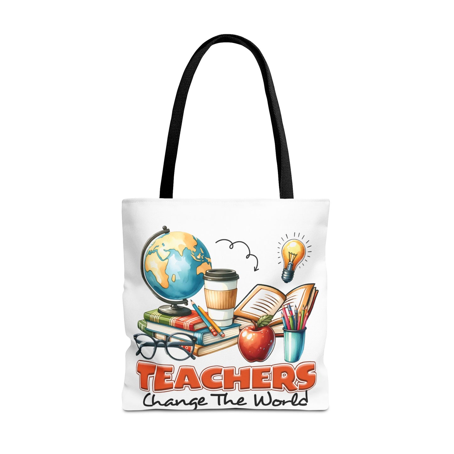 Tote Bag, Teacher, Teachers change the world Personalised/Non-Personalised Tote bag