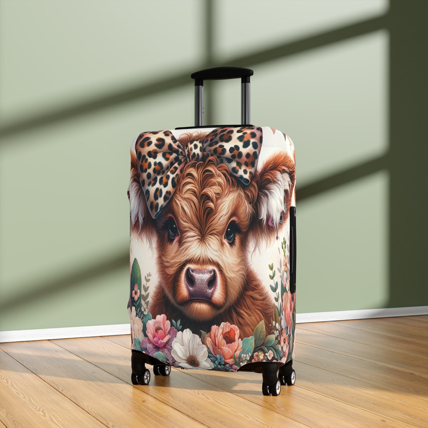 Luggage Cover, Highland Cow, awd-5007